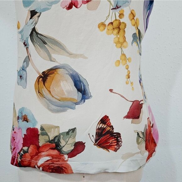 DOLCE & GABBANA Floral Print Women's Top Size Small - Picture 8 of 11